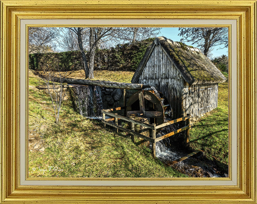 Le petit Moulin de Murat le Quaire - Façon tableau - Massif du Sancy - Auvergne - France