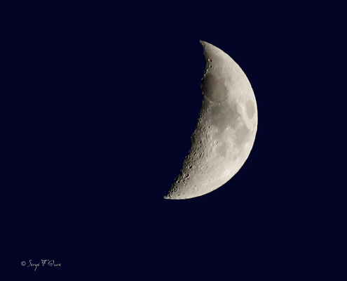 Quart de lune de décembre 2025