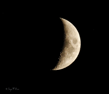 Quartier de lune montante le 19/07/2026