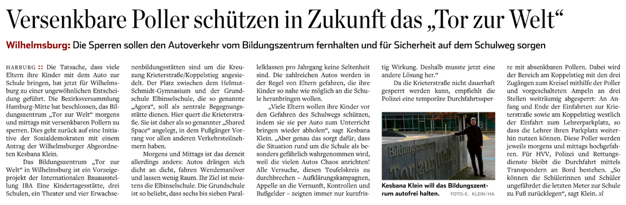 Hamburger Abendblatt , 15.03.19