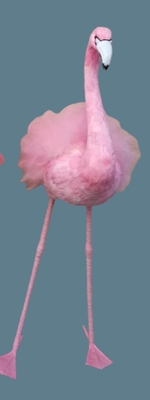 Flamencos plumas. Ref FD165402. 112x40x27
