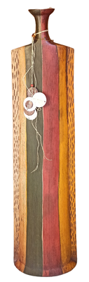 Jarrón cerámica. Ref 14090. 94x27x15