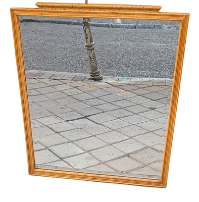 Espejo madera. Ref 24/239. 77x70x3