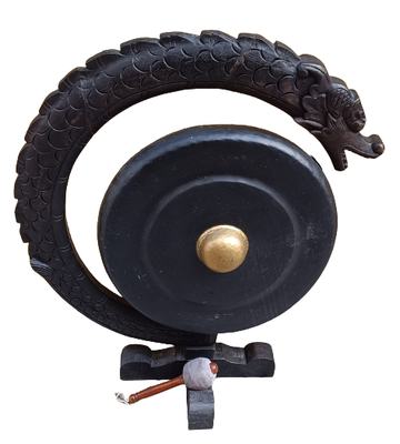 Gong madera y metal. Ref IND 479. 93x80x42