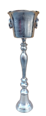 Champanera aluminio pie. Ref 441148. 85x25