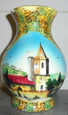 Vase céramique signé civan