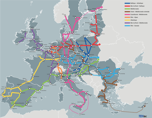Réseau Trans-Européen de Transport, RTE-T