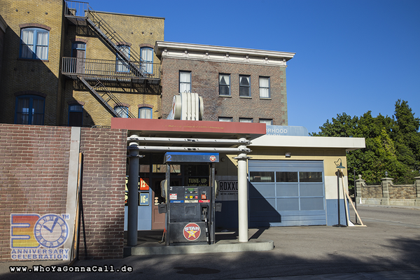 the Texaco gas station of Hill Valley