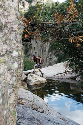 wanderung durch die oridda schlucht