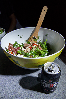 italienischer salat e chinotto