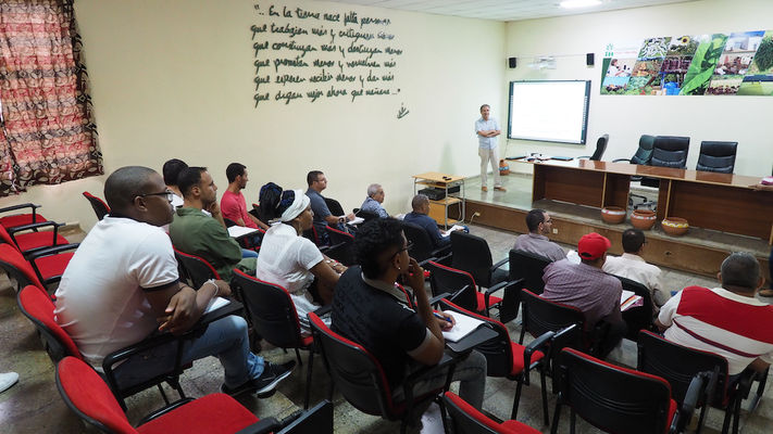 Proyecto de capacitación biodigestores industriales en Cuba 