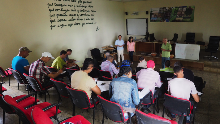 Proyecto de capacitación biodigestores industriales en Cuba 