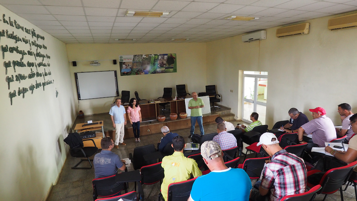 Proyecto de capacitación biodigestores industriales en Cuba 