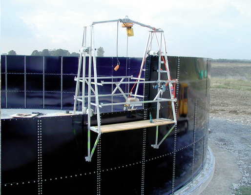 Fabricación de paneles de acero para tanques biodigestores - biogas 
