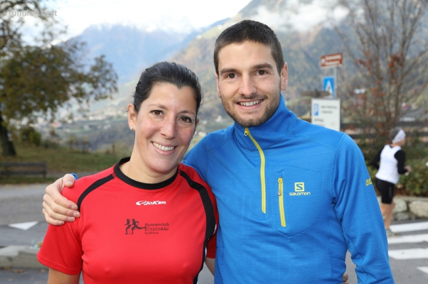 Katja und Konstandin vor dem Start