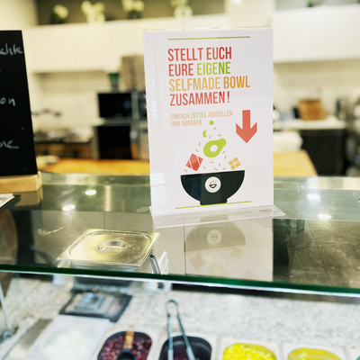 TASTY DAY, Thekenaufsteller