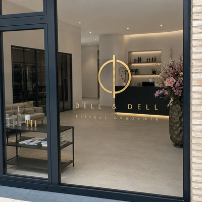 RAMIN DELL LUXURY HAIR, Logo Folienplott