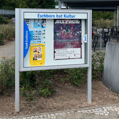 STADT ESCHBORN, Beschriftung Infokasten