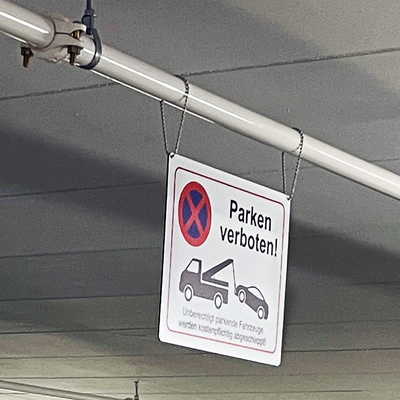 BRP RECHTSANWÄLTE, Verbotsschilder