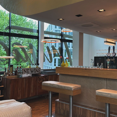 RISTORANTE TRINACRIA, Folienverklebung