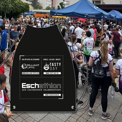 BRILLIANT OPTIC, Give-Away Turnbeutel