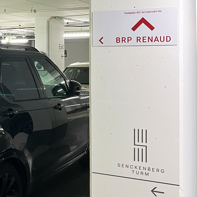 BRP RECHTSANWÄLTE, Schilder