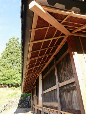 有形文化財　古民家　再生工事　根継ぎ　木造建築　伝統建築　大工　リフォーム　リノベーション