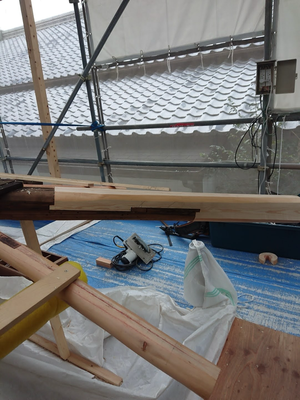 伝統建築 木造建築　大工の技術　大工の手仕事　継手　仕口