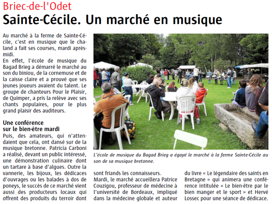 Le Télégramme 31.07.15