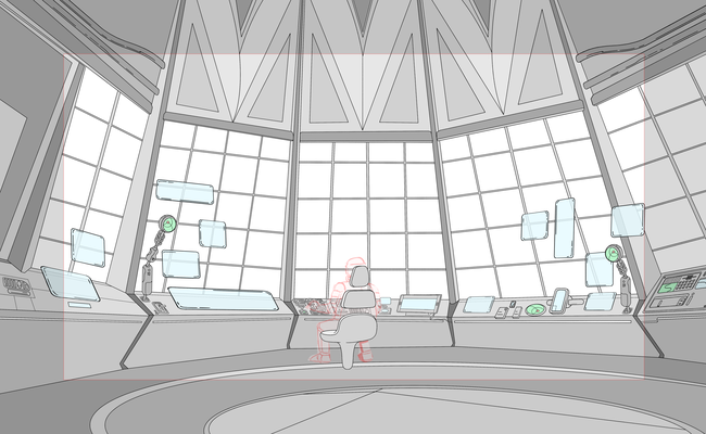 Background Layouts for The Hospital (Property of Amazon Studios)
