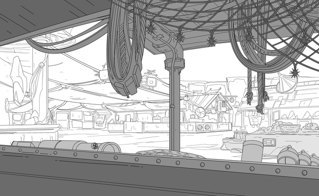 Background Layouts for The Second Best Hospital in the Galaxy on Prime Video