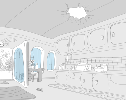 Background Layouts for The Hospital (Property of Amazon Studios)