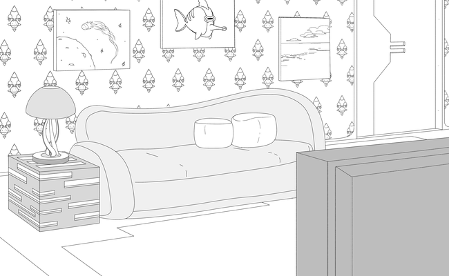 Background Layouts for The Hospital (Property of Amazon Studios)