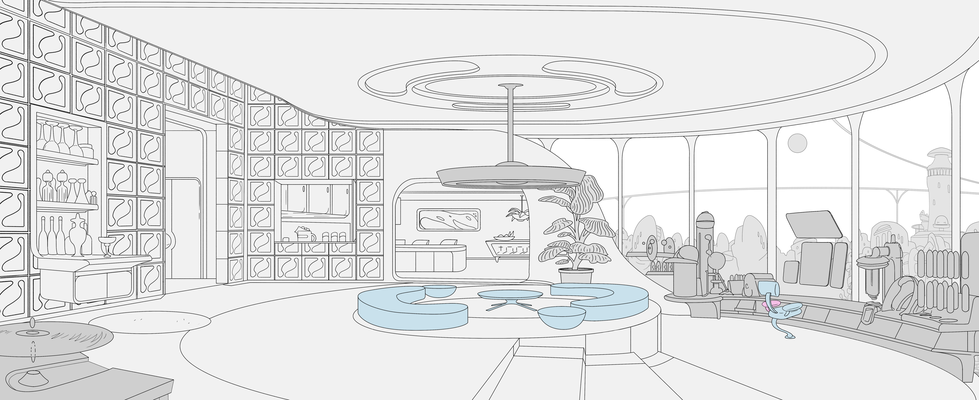 Background Layouts for The Second Best Hospital in the Galaxy on Prime Video
