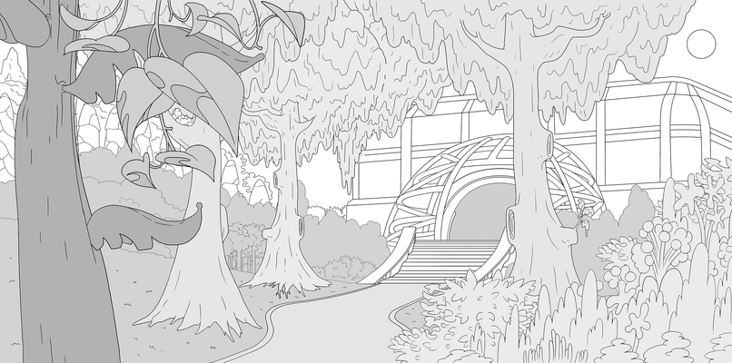 Background Layouts for The Second Best Hospital in the Galaxy on Prime Video
