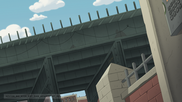 Background Paint for Kevin with Titmouse, Inc.