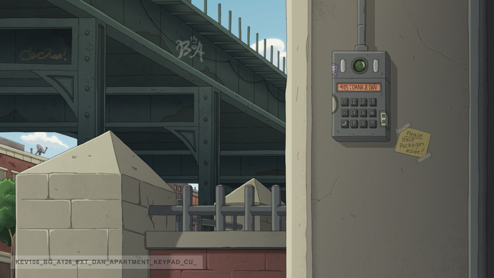 Background Paint for Kevin with Titmouse, Inc.
