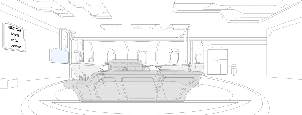 Background Layouts for The Second Best Hospital in the Galaxy on Prime Video
