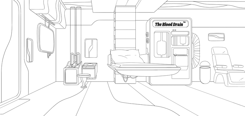 Background Layouts for The Hospital (Property of Amazon Studios)