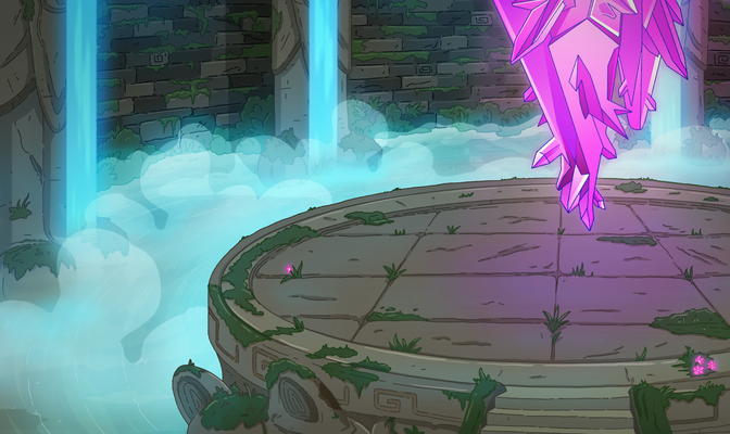 Background Design & Paint for Cool Cats The Milk Chug Series. Created for Titmouse, Inc. 