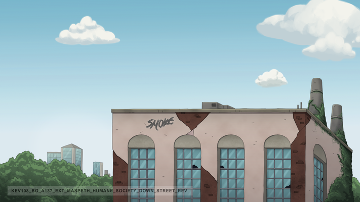 Background Paint for Kevin with Titmouse, Inc.