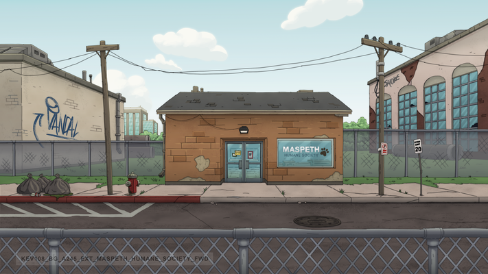 Background Paint for Kevin with Titmouse, Inc.