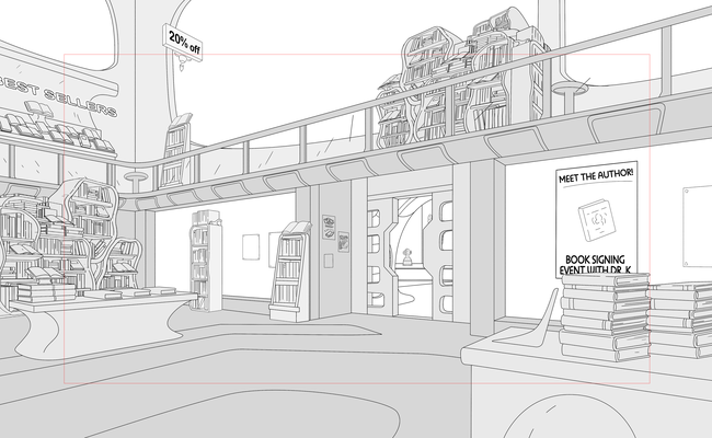 Background Layouts for The Second Best Hospital in the Galaxy on Prime Video