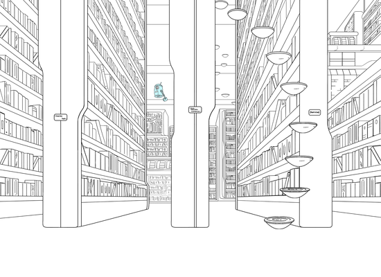 Background Layouts for The Hospital (Property of Amazon Studios)
