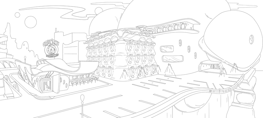 Background Layouts for The Second Best Hospital in the Galaxy on Prime Video
