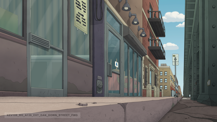 Background Paint for Kevin with Titmouse, Inc.