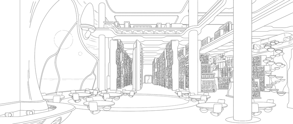 Background Layouts for The Hospital (Property of Amazon Studios)