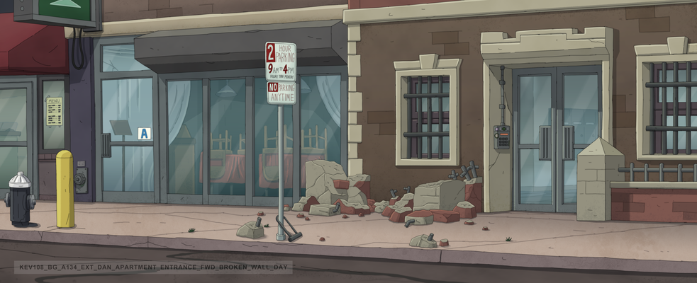 Background Paint for Kevin with Titmouse, Inc.