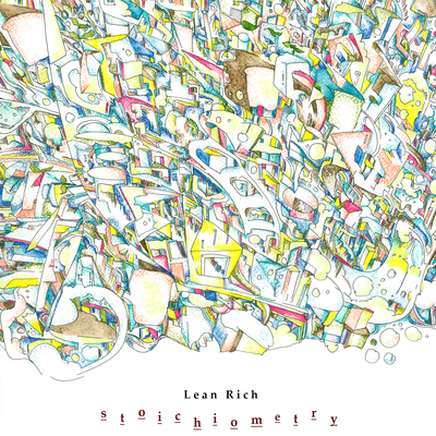 Lean Rich 1st Album「stoichiometry」ジャケットデザイン(300mm×300mm）2021.6