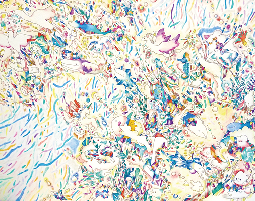 【SOLD OUT】「羊の海に守られて」2022.4 333×242mm